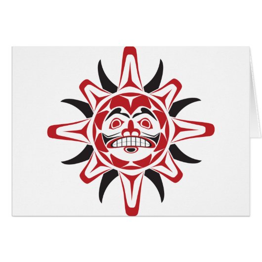 Tlingit Sun Cards (Front Horizontal)