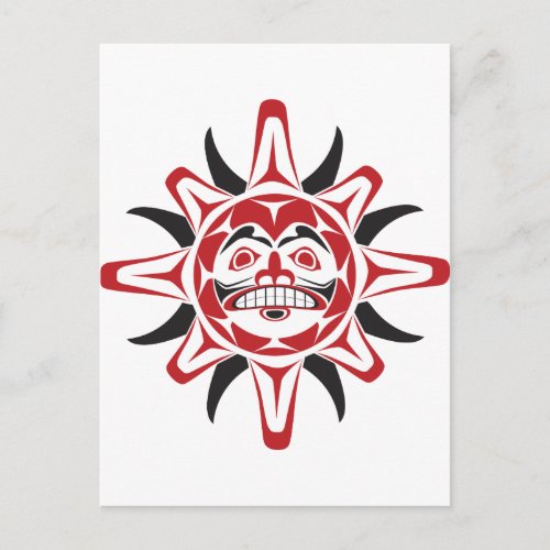 Tlingit Sun Postcard
