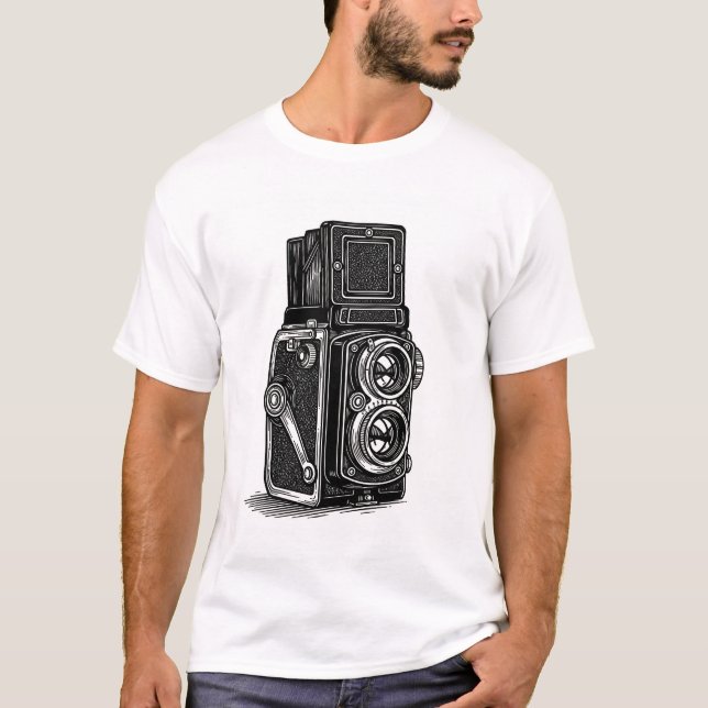 TLR camera t-shirt (Front)