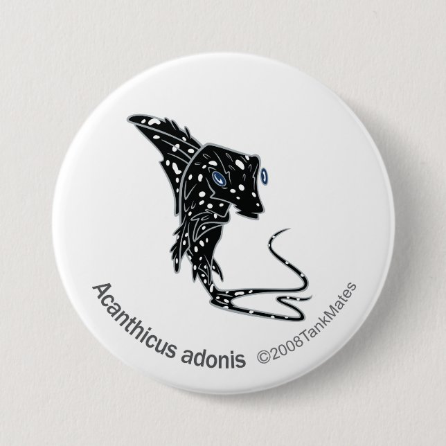 TM-09-Acanthicus adonis Pinback Button (Front)