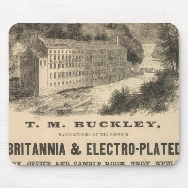 TM Buckley Mouse Pad (Front)