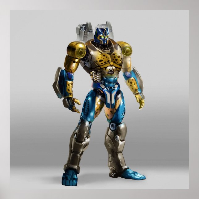 TM Cheetor Poster (Front)