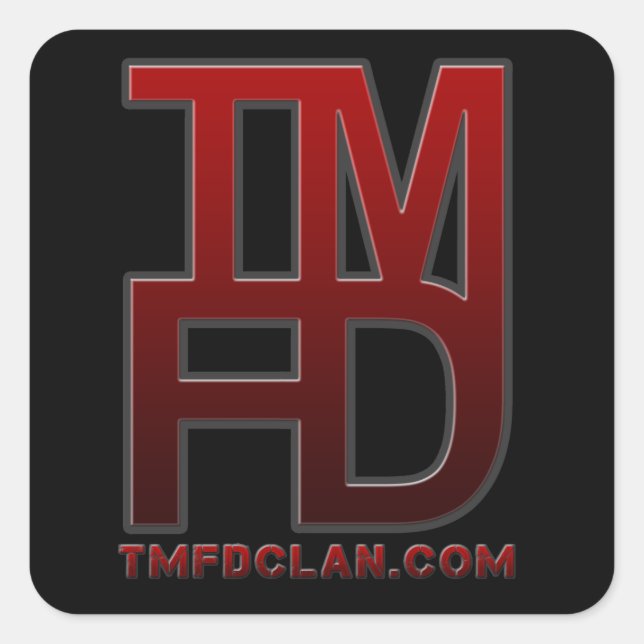 TMFD Old Logo Sticker (Front)