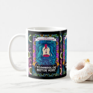 TMH Psychedelic Flower Power Kiss Coffee Mug
