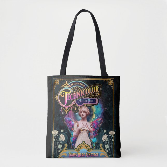 TMH Vintage Psychedelic Fairy Tote Bag (Front)