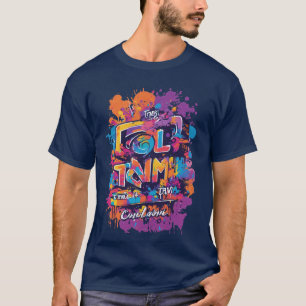 TMS Colorpalooza Graffiti Color Run T-Shirt Design