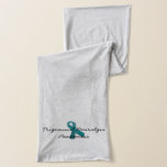 TN Awareness Scarf<br><div class="desc">Winter wear becomes a part of your year-round wardrobe when you have Trigeminal Neuralgia. This scarf features the awareness ribbon as well as the name of the painful disease that we suffer from. We will not let TN have us!</div>