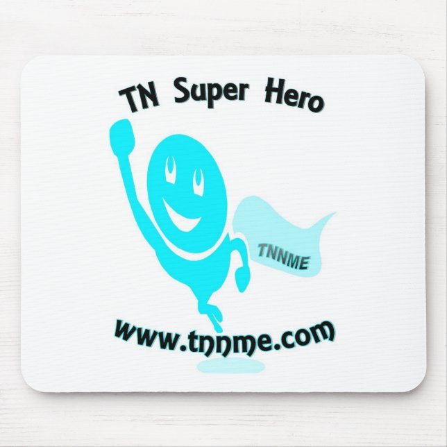 TN Super Hero mouse pad. Mouse Pad (Front)
