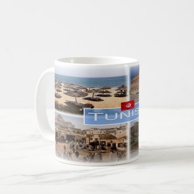 TN  Tunisia - Coffee Mug (Front Left)