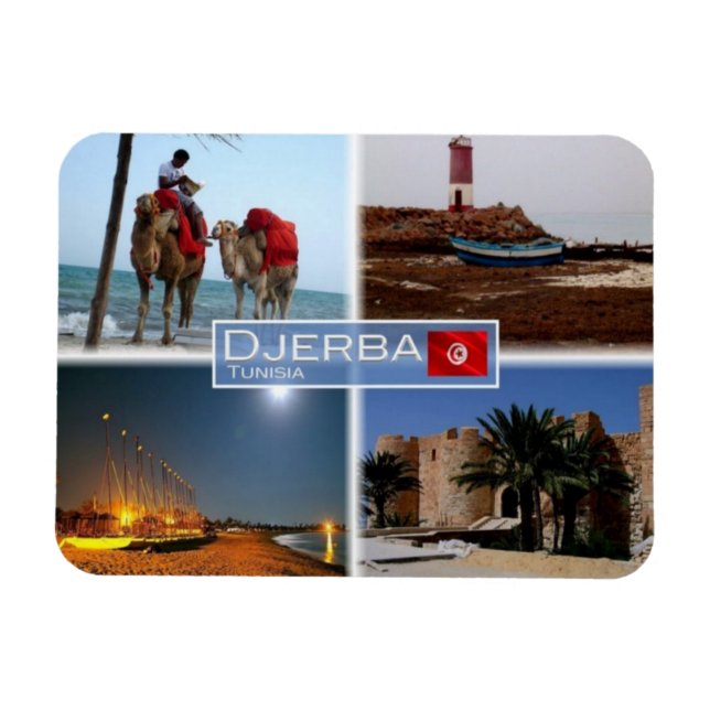 TN Tunisia - Djerba - Magnet (Horizontal)