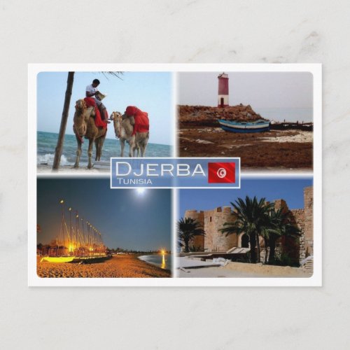 TN Tunisia _  Djerba _ Postcard