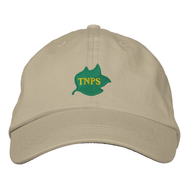 TNPS Poplar Leaf Logo Embroidered Cap (Front)