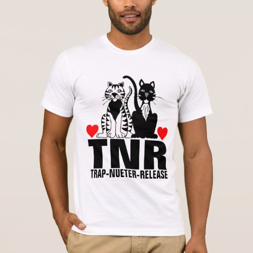 TNR CAT RESCUE NUETER RELEASE T_SHIRTS