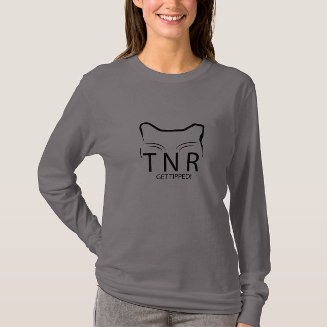 TNR Get Tipped! Long Sleeve T-Shirt (Front)