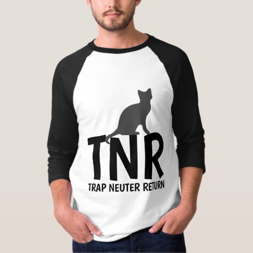 TNR TRAP NEUTER RETURN Cat_T_shirts T_Shirt