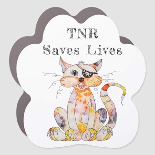 TNR Trap Neuter Return Saves Lives Magnet
