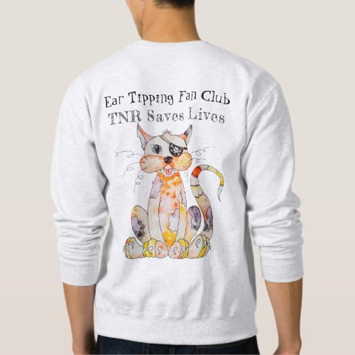 TNR Trap Neuter Return Saves Lives Sweatshirt