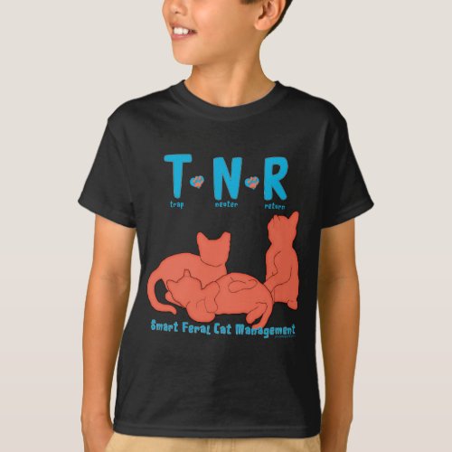 TNR Trap Neuter Return Smart Feral Cat Management T_Shirt