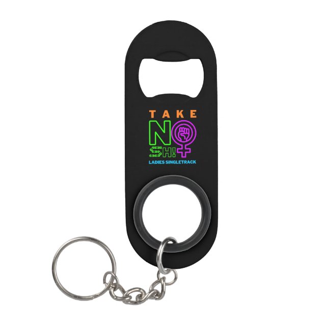 TNS Mini Bottle Opener with Key Chain (Front)