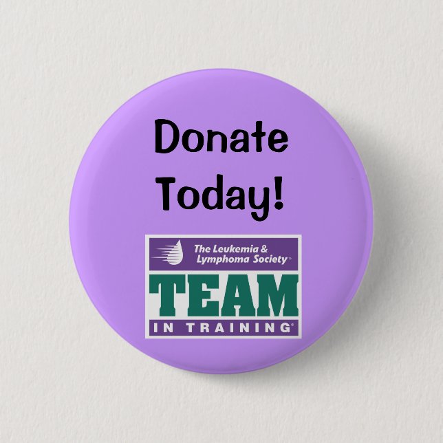 TNT Donate Today! Pinback Button (Front)