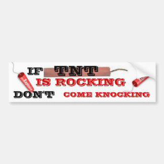 TNT (Explosive) Bumper Sticker