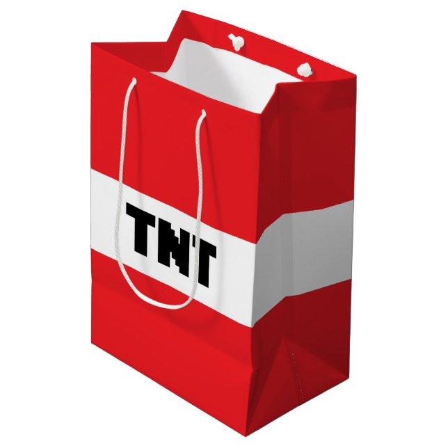 TNT Gift Bag – Gamer Party Explosion (Front Angled)
