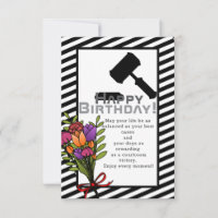 To a brilliant lawyer's birthday