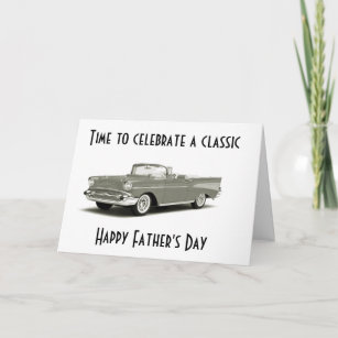 ***TO A CLASSIC MAN** ON ***FATHER'S DAY*** CARD