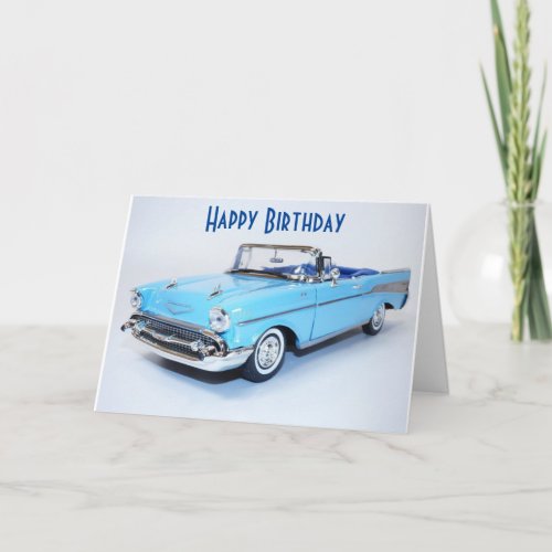 TO A CLASSIC MAN ON YOUR BIRTHDAY CARD