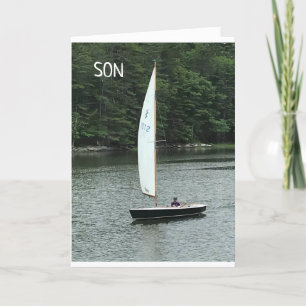 TO A GREAT SON ON BIRTHDAY! CARD
