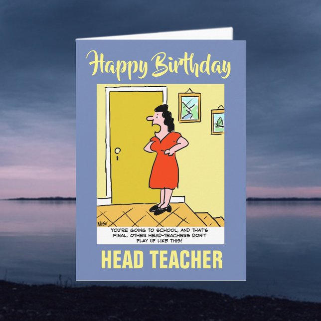 To a Head Teacher - Happy Birthday Card (Creator Uploaded)
