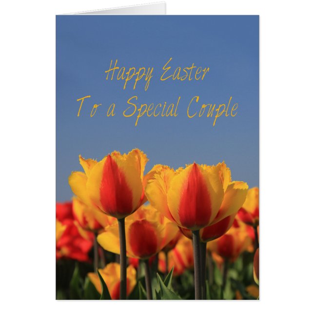 To a Special Couple Happy Easter Cards (Front)