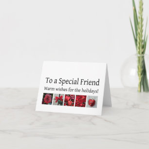 To a Special Friend Merry Christmas card