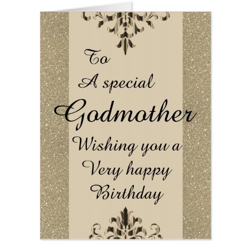 To a special Goddaughter big birthday card