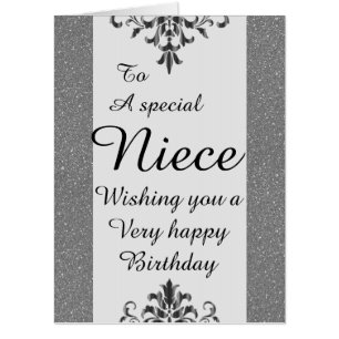 To a special niece big birthday card