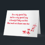 TO A VERY *SPECIAL DAUGHTER* ON YOUR BIRTHDAY CARD<br><div class="desc">DO YOU HAVE A ***DAUGTHER*** THAT WARMS YOUR HEART JUST THINKING OF HER? THAT YOU ARE SO HAPPY THAT SHE CALLS YOU MOM AND DAD, OR JUST MOM, OR DAD. I THINK YOU ARE BLESSED THAT YOU DO SO I AM MAKING SPECIAL CARDS TODAY FOR THOSE ****VERY VERY SPECIAL DAUGHTER'S...</div>
