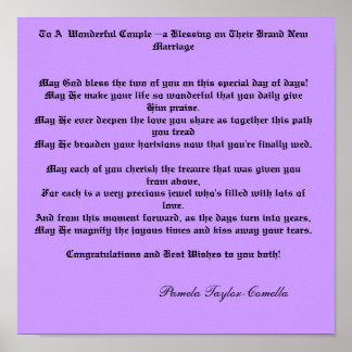 To a Wonderful Couple Poster