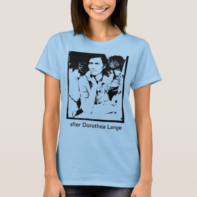 to after Dorothea Lange T-Shirt (Front)