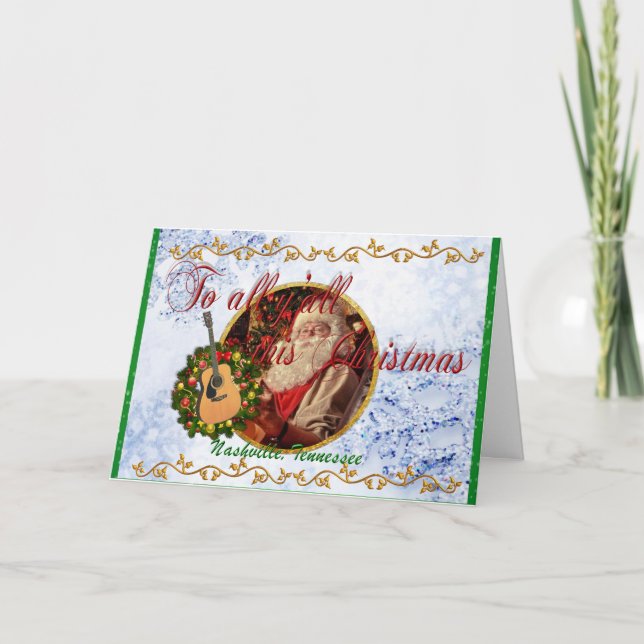 To All Y'all This Christmas from Nashville Holiday Card (Front)