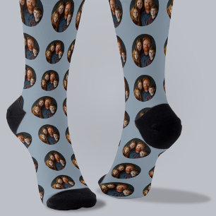 To an Amazing Dad on Father’s Day Custom Photo Socks