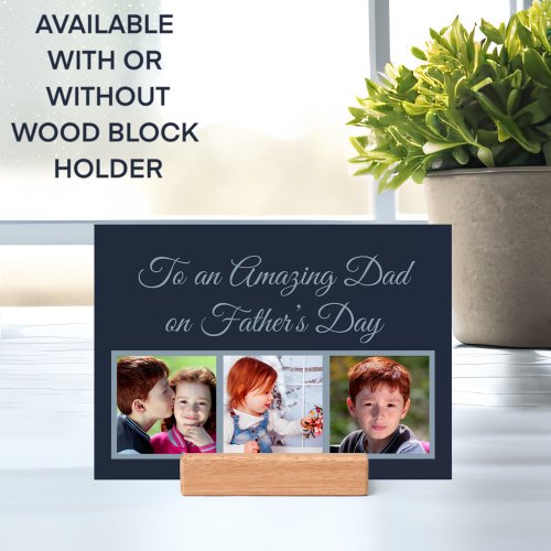 To an Amazing Dad on Fatherâs Day Photo Holder