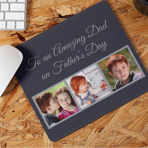 To an Amazing Dad on Fatherâs Day Photo Mouse Pad