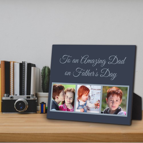 To an Amazing Dad on Fatherâs Day Photo Plaque