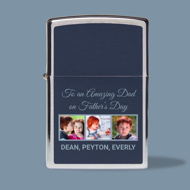 To an Amazing Dad on Father’s Day Photo Zippo Lighter (Creator Uploaded)