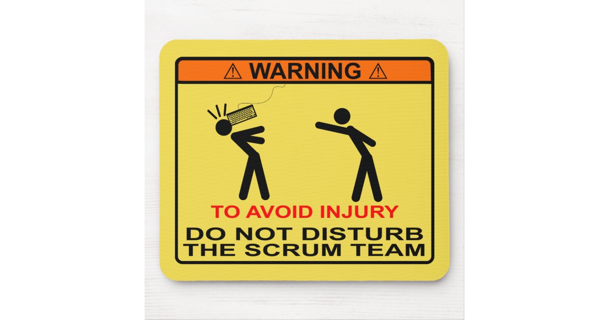 Scrum Master - Here to Protect the Team - Funny Agile Quote