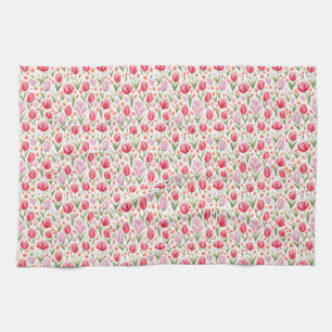To Be A Flower, You Must Endure The Rain Kitchen Towel