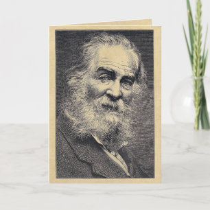 "To Be a Sailor of the World" Whitman Quote Card