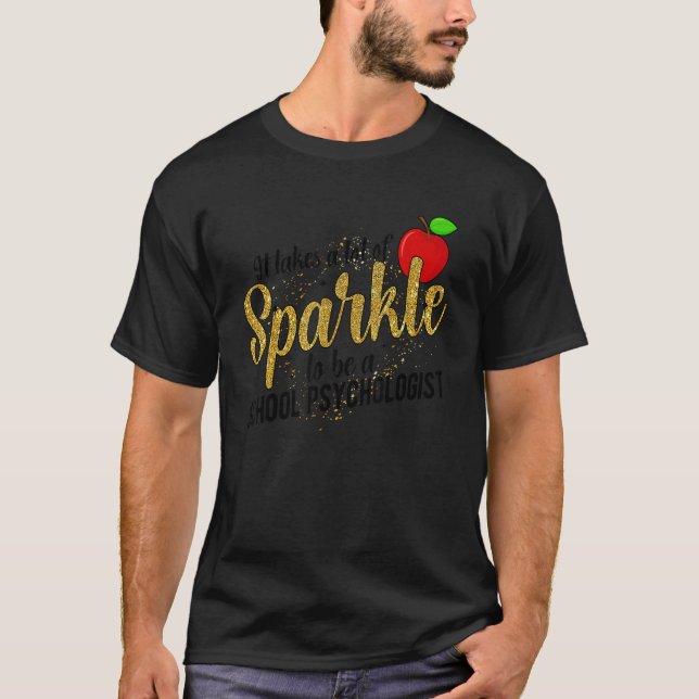 To Be A School Psychologist School Psych Appreciat T-Shirt (Front)