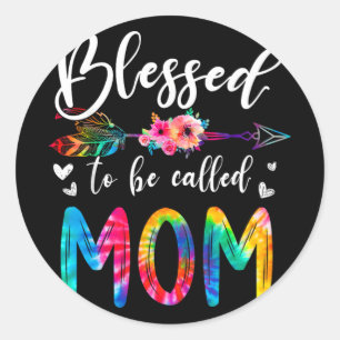 To Be Called Mom Cute Mothers Day Women Kids  Classic Round Sticker