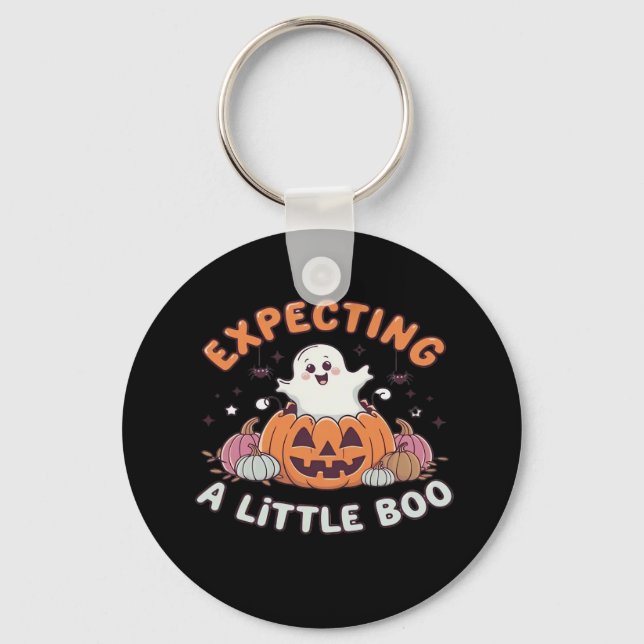 To Be Expecting Little Boo Keychain (Front)